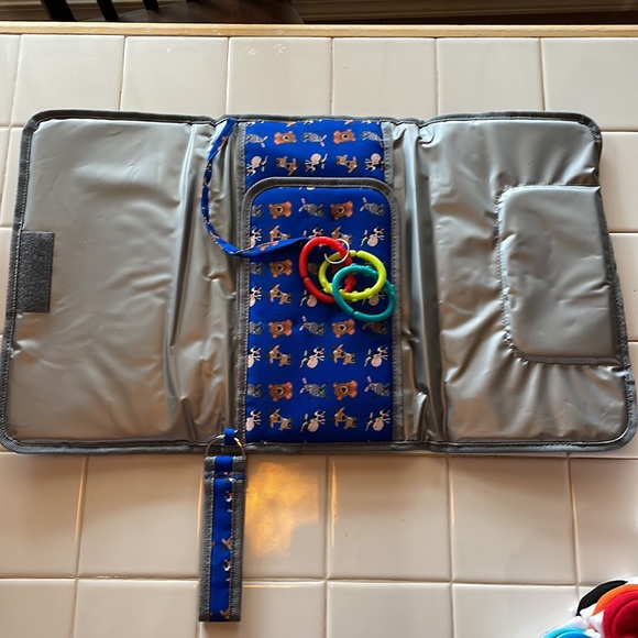 Other - Baby bundle - cat & Jack socks, bopit portable changing pad